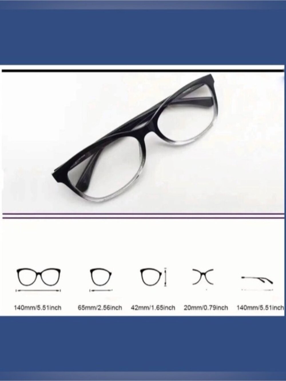 Readers 2 Pair Auto Flex Focus Magnification .5X through 2.5X Unisex Black - Picture 6 of 16